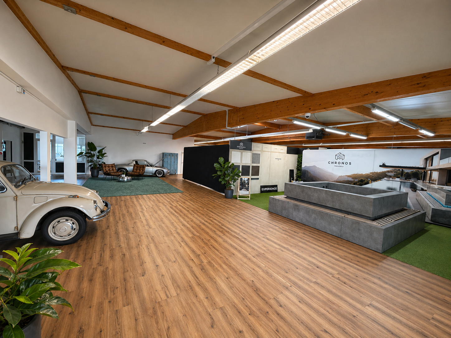 Verkaufsfläche wird Showroom Vorher-nachher-Vergleich Nachher