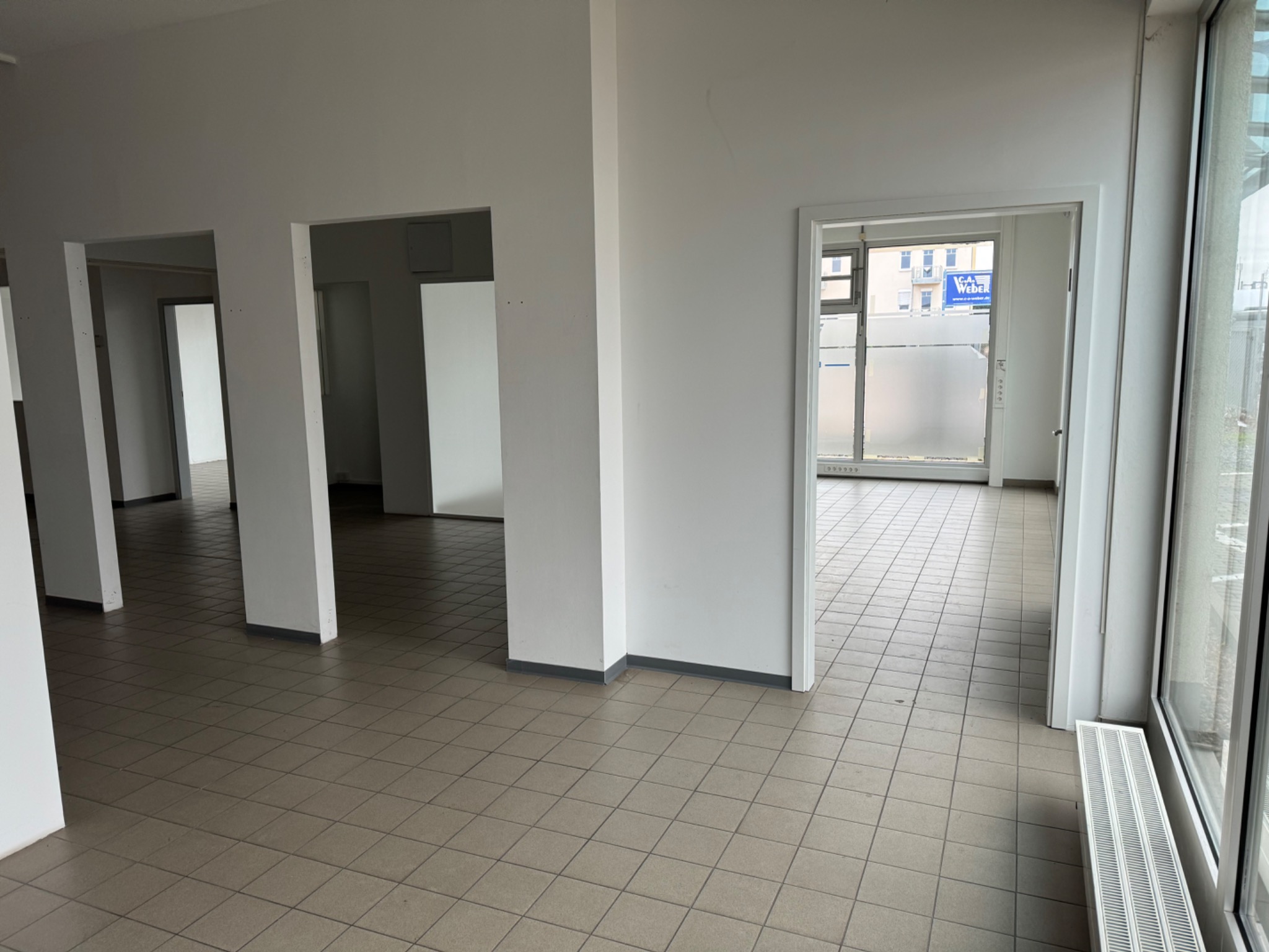 Meetingräume entstehen Vorher-nachher-Vergleich Vorher